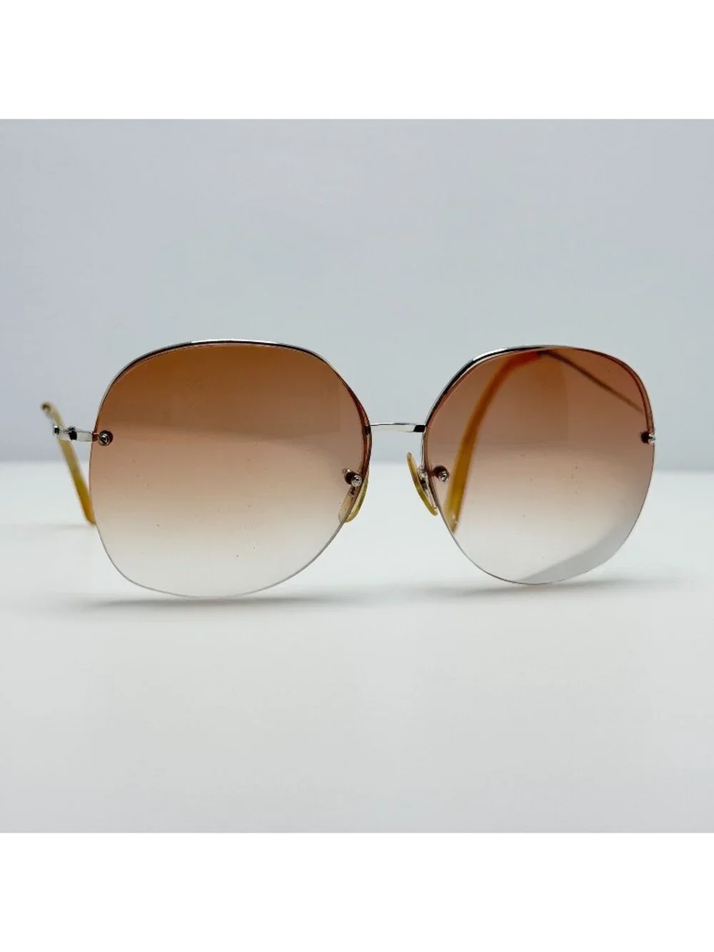 Shuron Shur-on Eyeglasses Eye Glasses Frames Butterfly Rose Tint